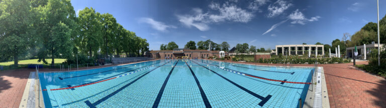 Das Freibad in Werne öffnet am Freitag wieder. Besucher müssen sich aber an viele Regeln halten. Foto: Solebad Werne