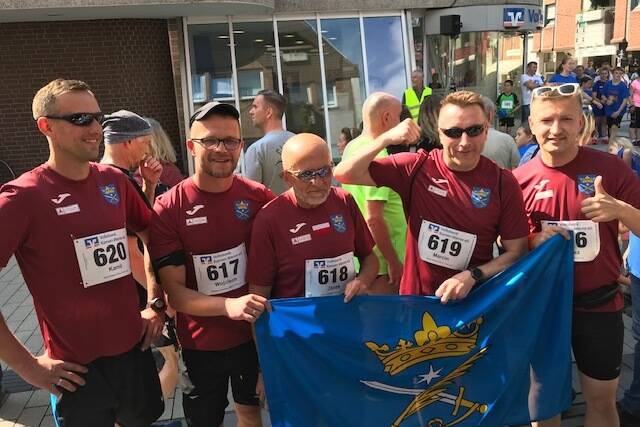 Das Team aus Walcz beim Werner Stadtlauf 2019. Foto: Stadt Werne