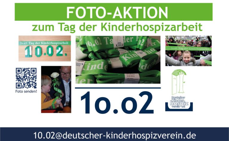 Am 10. Februar, dem Tag der Kinderhospizarbeit, beteiligen sich bundesweit Menschen, Institutionen, Vereine und Verbände, Schulklassen, Betriebe und der Einzelhandel mit kreativen Aktionen. Foto: Privat