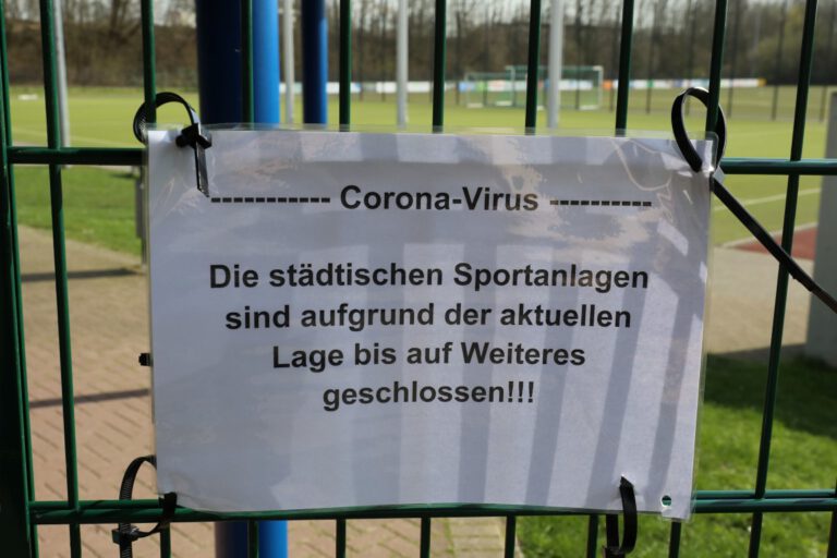 Bis mindestens 31. März kein Spielbetrieb im FLVW
