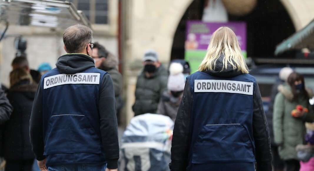 Bei den Kontrollen des Ordnungsamtes in 2020 hat sich herausgestellt, dass Maskenverweigerer in Werne kein großes Problem darstellen. Foto: Volkmer