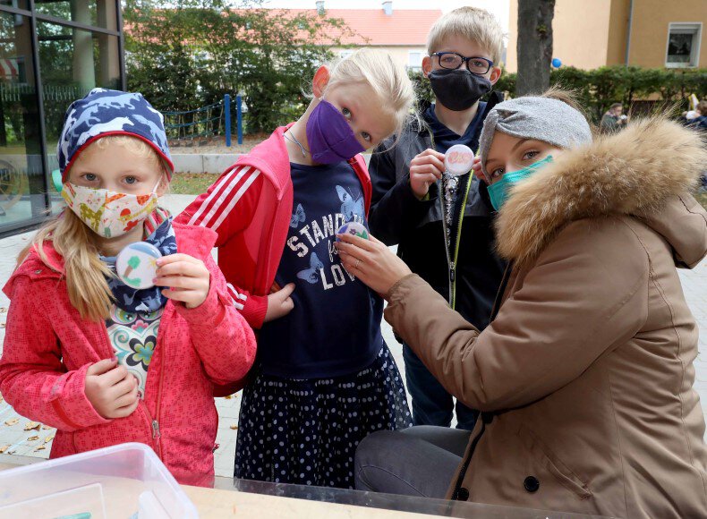 In einer Woche beginnt nach wochenlangem Distanzunterricht auch in der Wiehagenschule die schrittweise Rückkehr in die Klassenräume. Foto: Volkmer