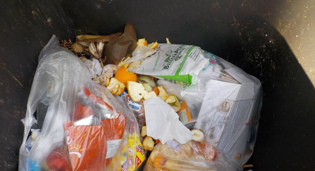Diese Biotonne würde bei einer entsprechenden Kontrolle wohl nicht geleert. Foto: Gemeinde Ascheberg