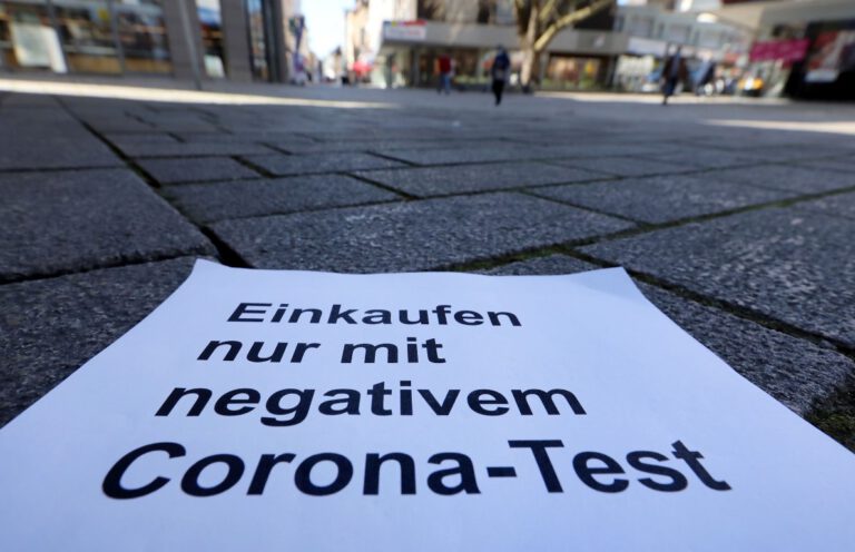 Kreis Unna möchte die Corona-Notbremse mit Test-Option ziehen