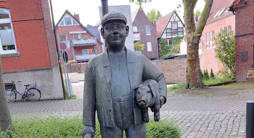 Annette Wittkamp-Fröhling schuf die bekannte Figur „Händler