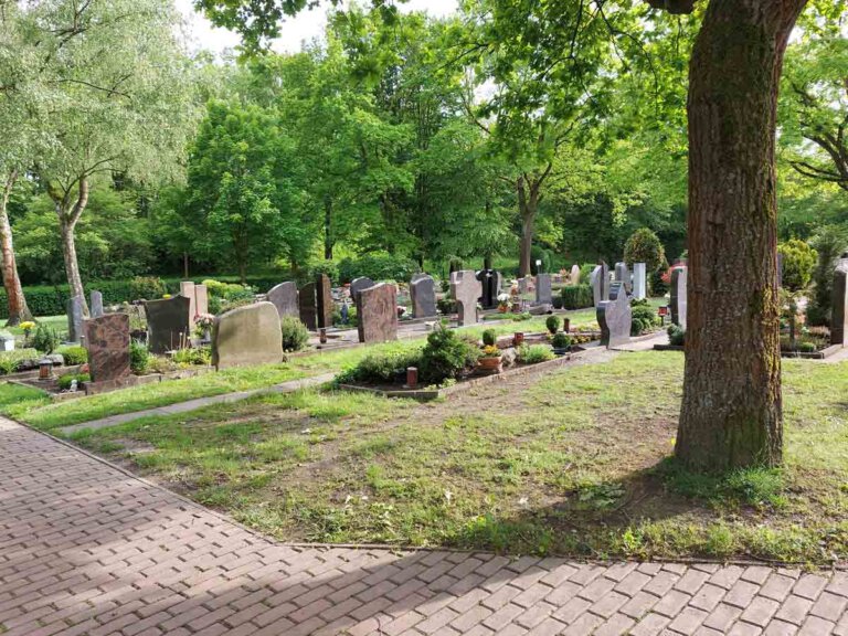 Der Friedhof in Stockum. Foto: Wagner