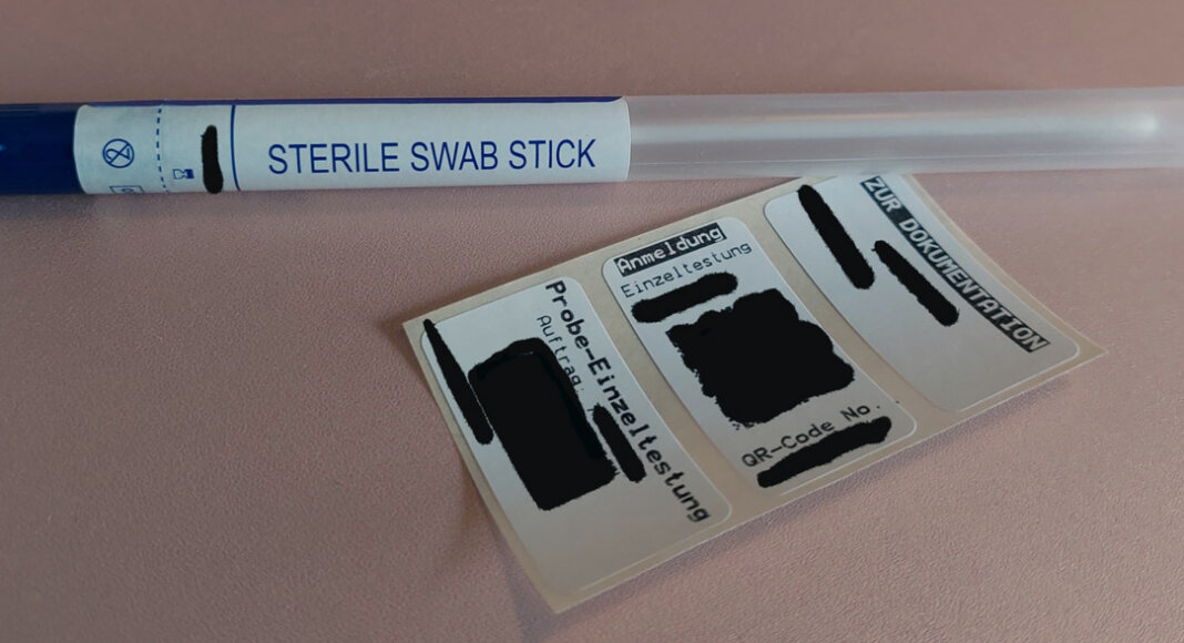 Jeweils einen Lolli-PCR-Test haben die Kinder der Grundschulen auch mit nach Hause genommen. Foto: Wagner