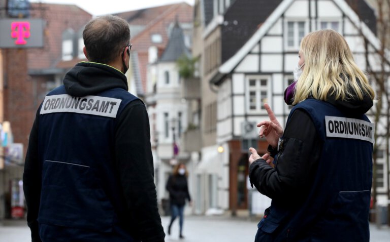 Die nächtliche Ausgangssperre in Werne ist seit drei Wochen gültig. Bisher liegen dem Ordnungsamt erst wenige Fälle von Vergehen zur Bearbeitung vor. Foto: Volkmer