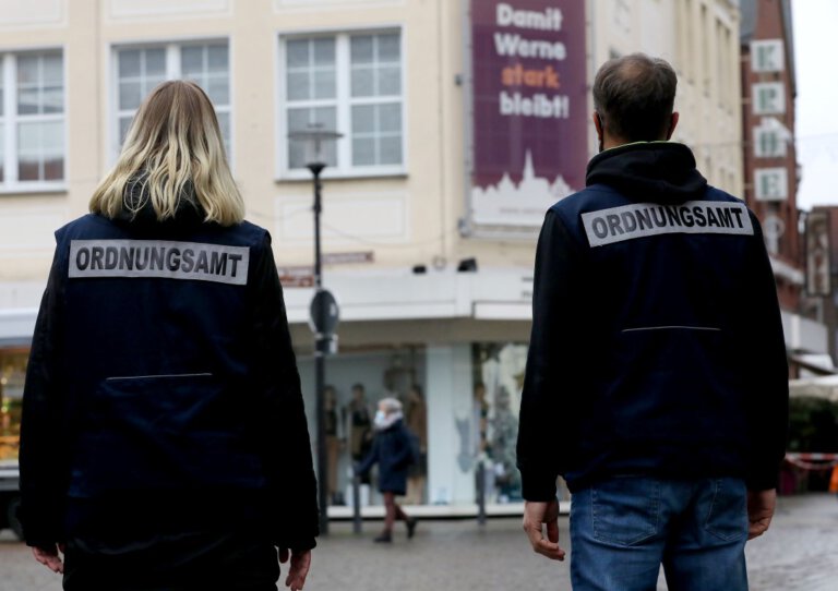 Christi Himmelfahrt, Vatertag und DFB-Pokalfinale an einem Tag - dennoch ist es in Werne am Donnerstag überwiegend ruhig geblieben. Foto: Volkmer