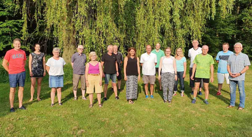 Die Sportabzeichenprüfer/innen des SSV trafen sich zur Saisonbesprechung im Grünen Winkel. Foto: SSV