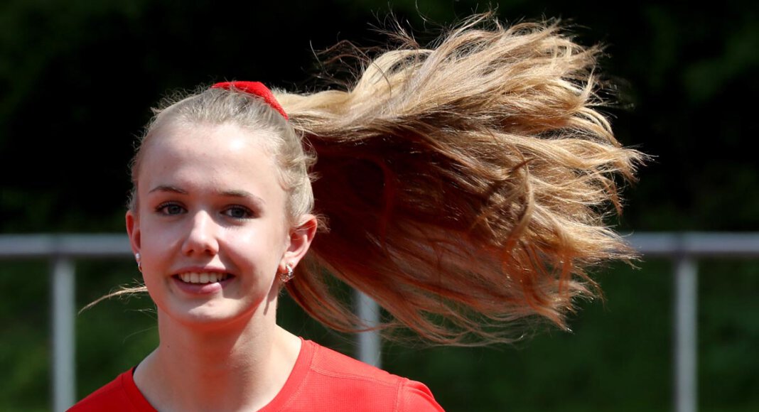 Leichtathletin Ida Lefering ist selbst in Coronazeiten auf der Überholspur unterwegs. Foto: Volkmer