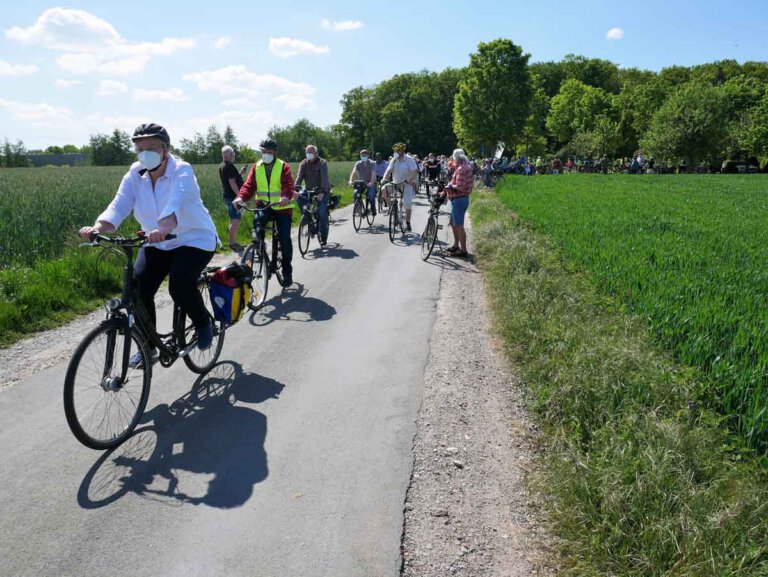 Zur zweiten Protest-Radtour lädt BIN am kommenden Sonntag ein. Foto: Gaby Brüggemann