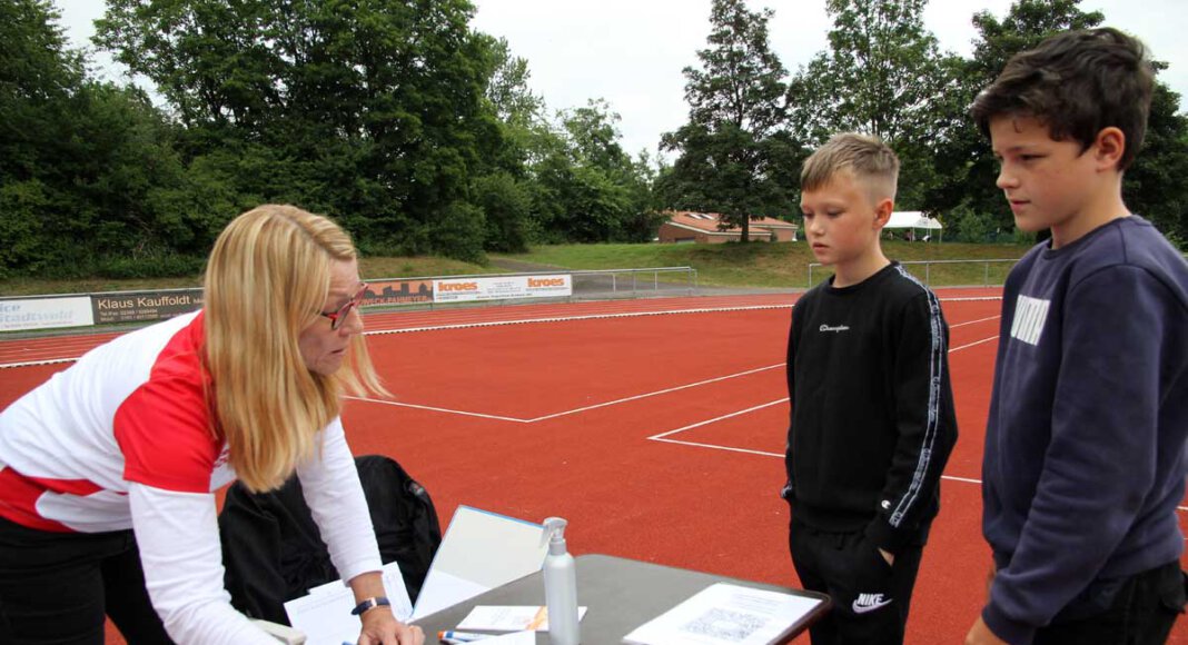 Die Sportabzeichen-Saison 2021 ist beendet. Darauf weist der Stadtsportverband hin. Foto: Wagner
