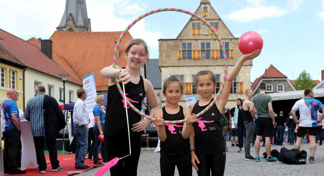 Mit einer öffentlichkeitswirksamen Sport- und Vereinsmeile 2020 soll auch wieder Werbung für das attraktive Sportangebot der Stadt Werne gemacht werden. Archivfoto: Volkmer