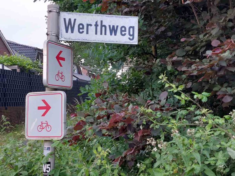 Die alte Bahntrasse zwischen Werne und Stockum soll aufgewertet werden. Foto: Wagner