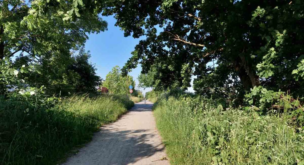Weil die Bahntrasse bereits heute eine qualitative gute Radwegverbindung nach Bergkamen darstelle, könne sie so im Norden des Kanals den Anschluss an den RS1 bilden, heißt es. Foto: Wagner