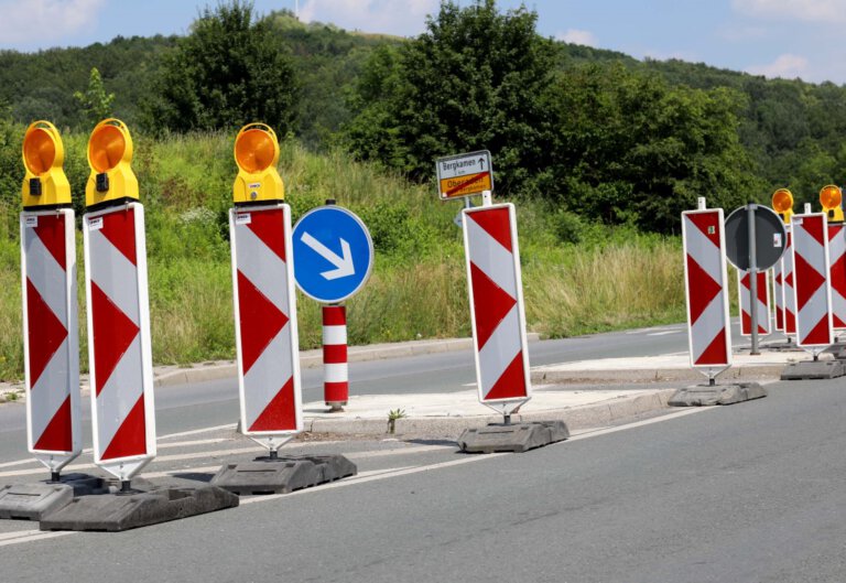 Auf der Erich-Ollenhauer-Straße in Bergkamen wird es eng