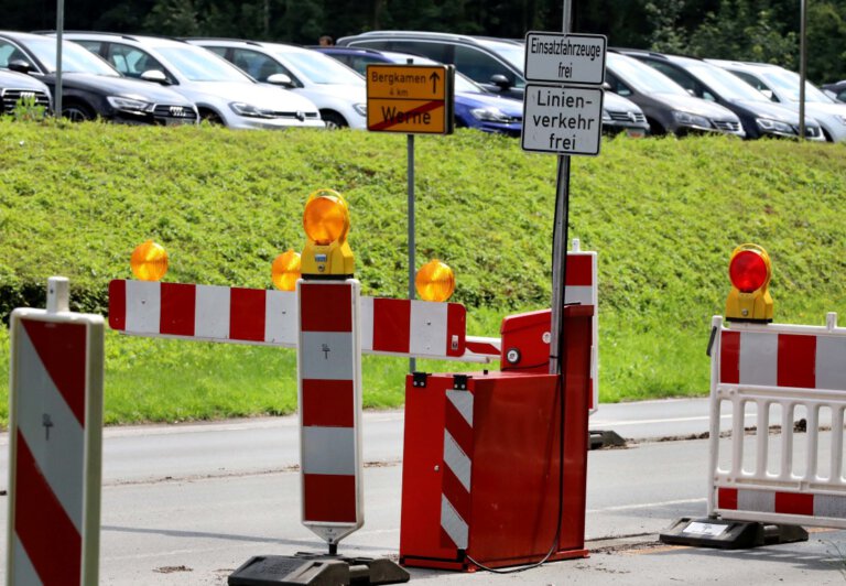 Lippebrücke: Keine zweite Schranke gegen illegales Überqueren