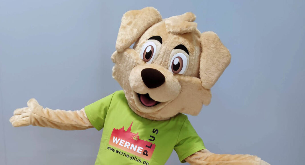 Golden Retriever-Dame Kira, die seit einigen Monaten auf der Kinderseite unserer gedruckten Zeitung viele Abenteuer erlebt, gibt es in Kürze als lebensgroßes und liebenswertes Maskottchen. Foto: Funexperts
