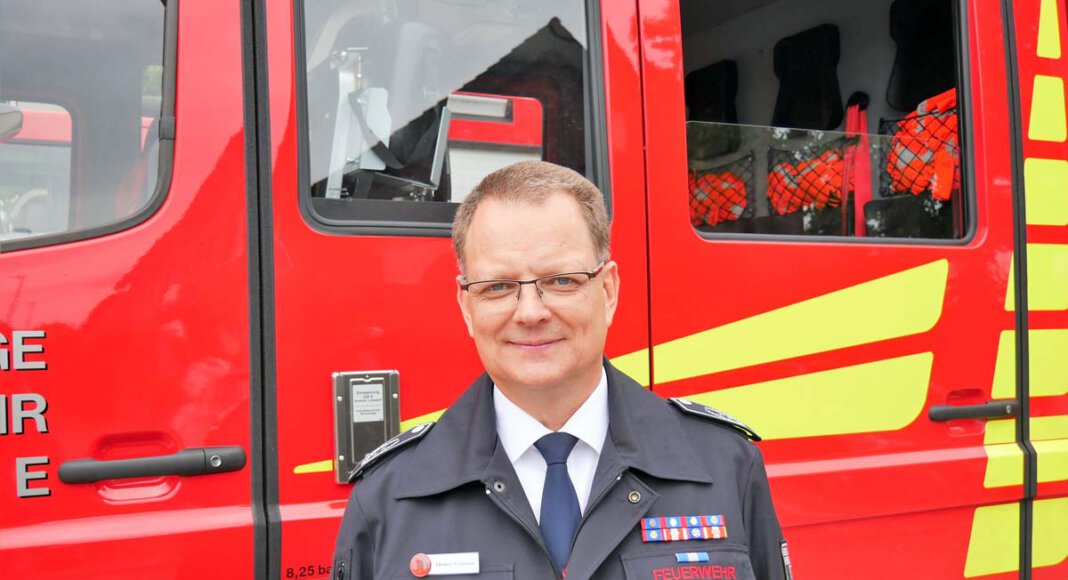 Thomas Temmann, Chef der Freiwilligen Feuerwehr Werne. Foto: Gaby Brüggemann
