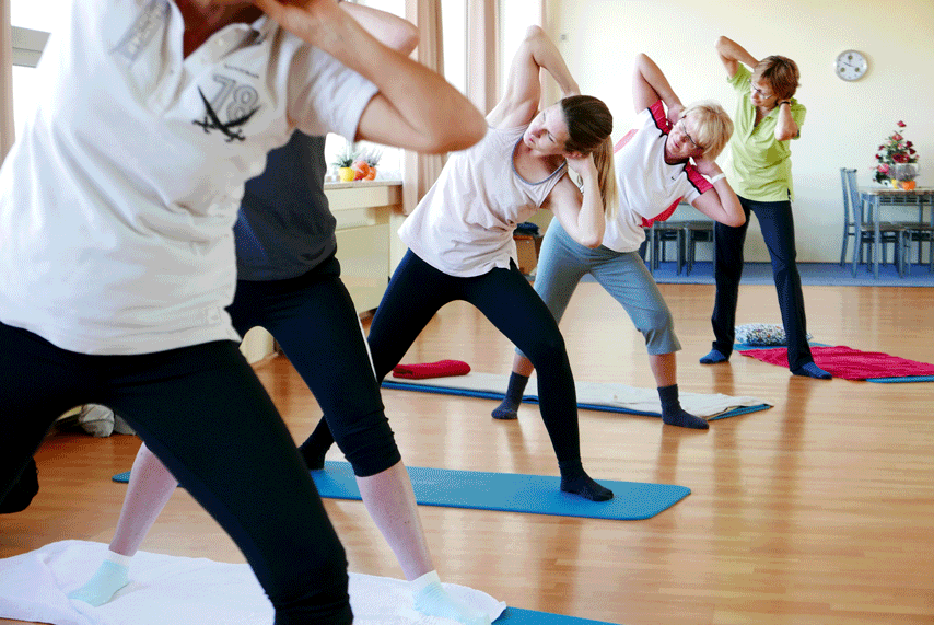 Die VHS Werne veranstaltet im Rahmen ihres Sommerprogramms eine einmalige Pilates-Aktion. Foto: Friedrich/Werne Marketing