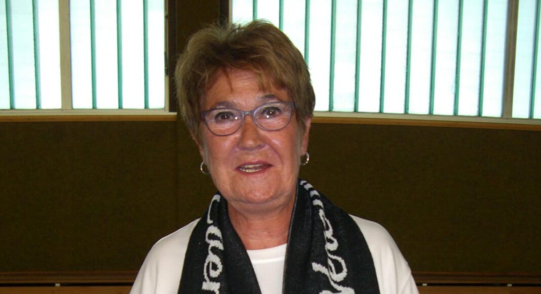 Annette Backhove von Eintracht Werne feierte Jubiläum. Foto: Privat