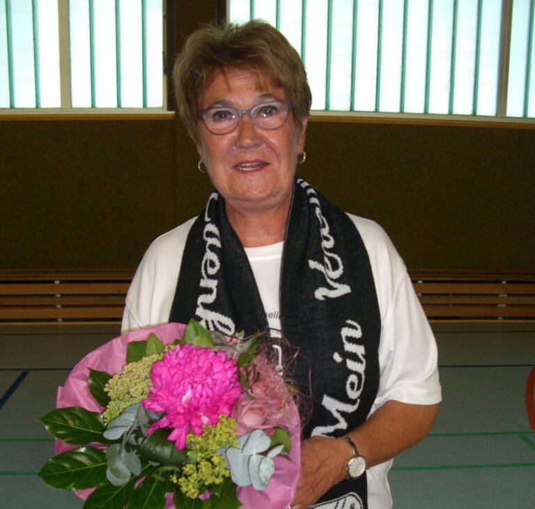 Annette Backhove von Eintracht Werne feierte Jubiläum. Foto: Privat
