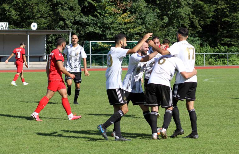 Eintracht Werne durfte wieder jubeln und zog ins Kreispokal-Achtelfinale ein. Foto: Wagner