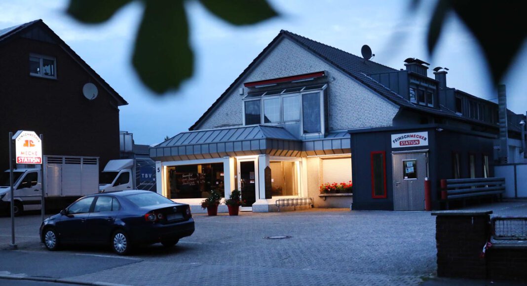 Ab Montag öffnet die Fleischerei Mecke nicht mehr ihr Ladenlokal an der Lippestraße 5 in Werne. Foto: Volkmer
