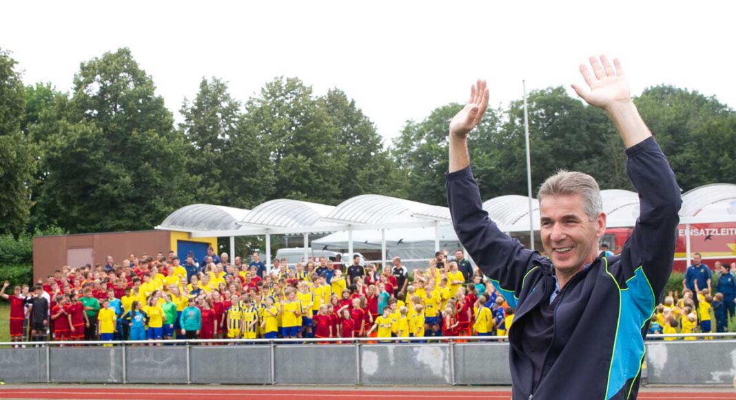 Der SV Herbern feierte am Samstag (21. August) erstmals wieder ein großes Fest. Foto: Isabel Schütte