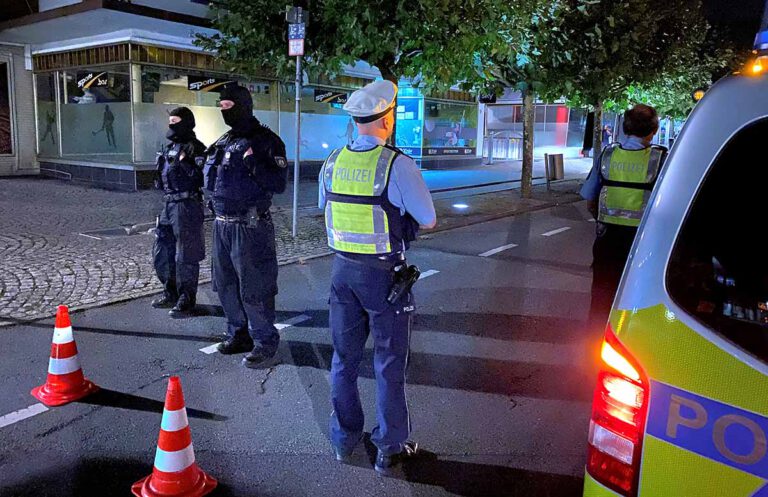 Die Polizei durchsuchte bei einem Großeinsatz in Bergkamen mehrere Objekte. Foto: Kreispolizeibehörde Unna