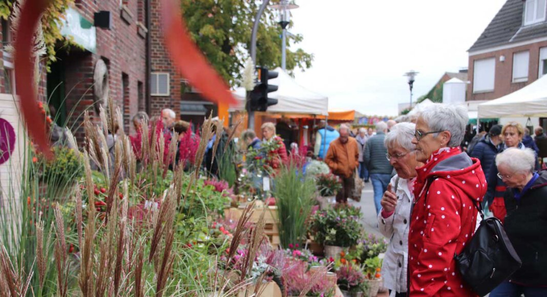 Zuletzt fand der Herbstmarkt in Nordkirchen im Jahr 2019 statt. Foto: Carla Ross