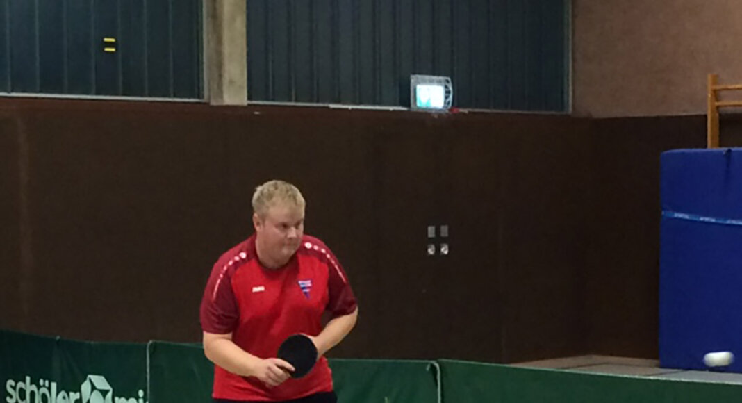 Nur Patrick Tamsel holte einen Sieg im Heimspiel gegen den TTC Horneburg. Foto: WSC