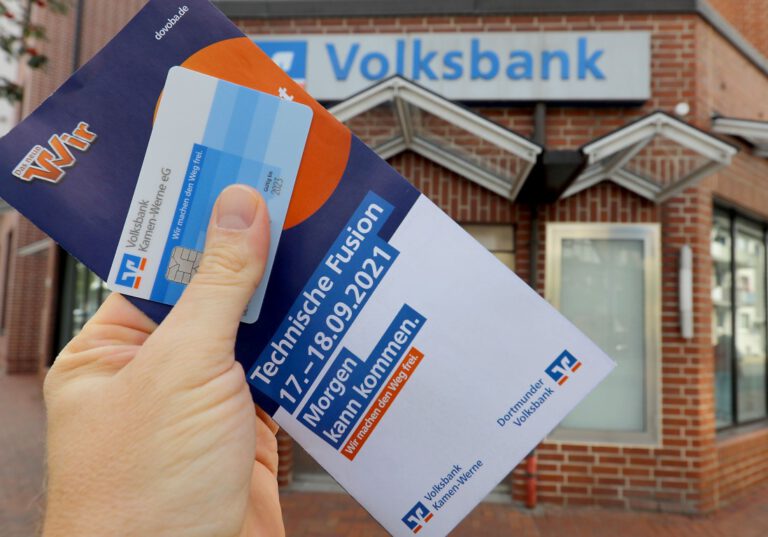 Volksbank: Wochenende der Fusion ist erfolgreich abgeschlossen