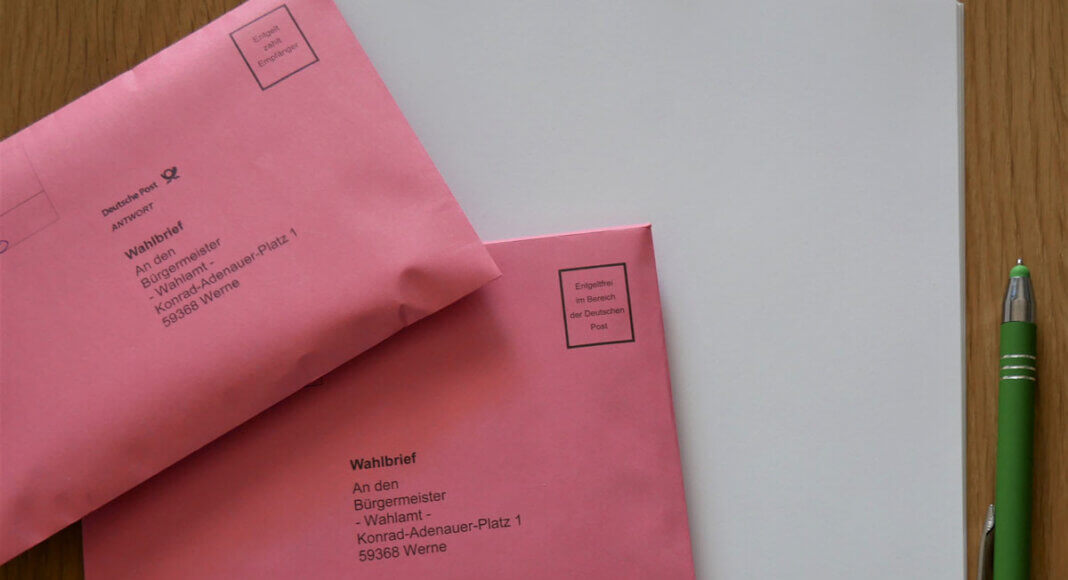 Beim Druck und Versand der Stimmzettel gab es eine Panne: In wahrscheinlich nur Einzelfällen sind Stimmzettel aus dem Wahlbezirk Heinsberg in Werne und auch Lünen aufgetaucht. Darauf hat am Freitag Sven Henning für die Stadt Werne hingewiesen. Foto: Gaby Brüggemann