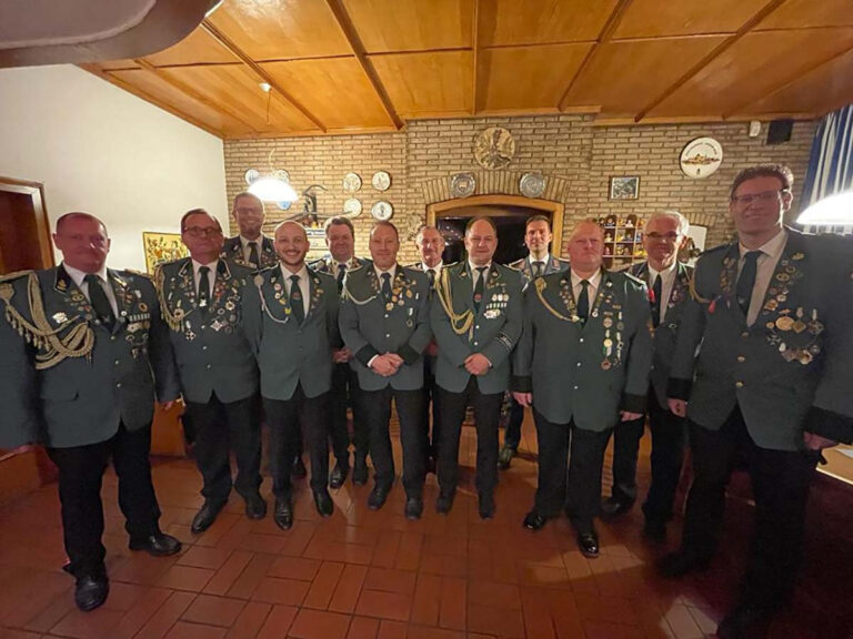 Die Bürger-Schützen Werne haben einen neuen Vorstand gewählt. Foto: Ogonek