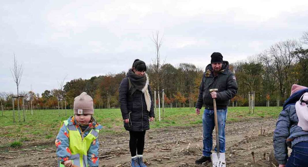 Der Bürgerwald am Bellingholz ist voll. Jüngst hat die Stadt Werne eine neue Fläche ausgewiesen. Archivfoto: Gaby Brüggemann
