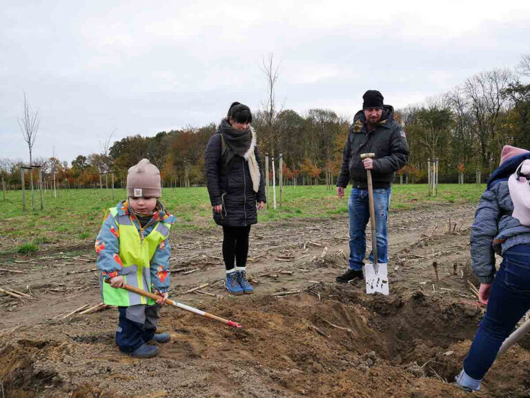 Der Bürgerwald am Bellingholz ist voll. Jüngst hat die Stadt Werne eine neue Fläche ausgewiesen. Archivfoto: Gaby Brüggemann