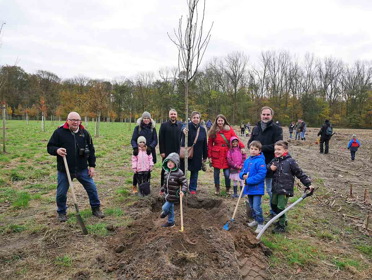 „Ein Baum fürs Leben“ Werner Bürgerwald am Bellingholz Werne Plus