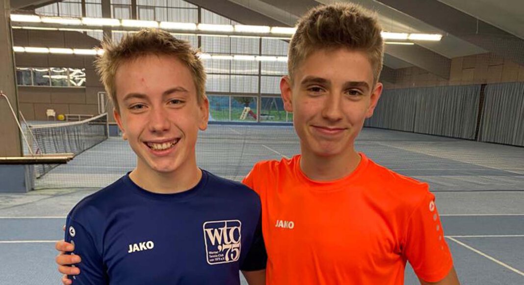 Frederick Kooijman und Lars Streyl feierten gleich im ersten Saisonspiel den ersten Sieg. Foto: WTC