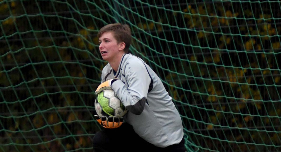 WSC-Torfrau Charlotte Klein parierte einen Foulelfmeter und glänzte in der Schlussphase mit einigen starken Paraden. Foto: MSW/Archiv