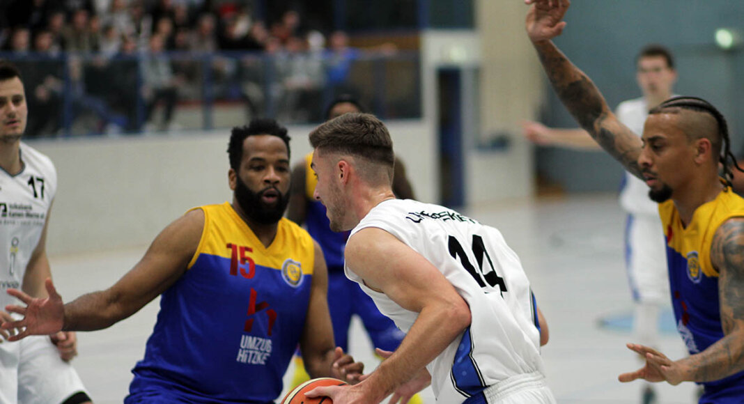 Die LippeBaskets legten mit einem bärenstarken zweiten Viertel den Grundstein zum Erfolg gegen Recklinghausen. Foto: Wagner