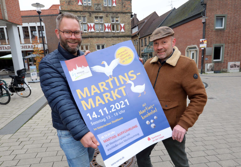 Martinsmarkt mit Laternenumzug feiert Comeback in Werne