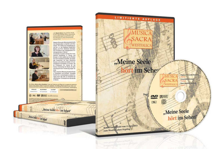 Aufgenommen wurden u. a. die g-moll-Sonate BWV 1001 von Bach, deutsche und lateinische Arien von Händel und Mozart sowie Orgelimprovisationen zu Melodien aus dem Gesangbuch Gotteslob. Foto: Mors-Media