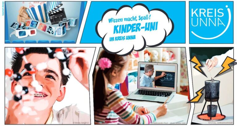 Die erste Kinder-Uni im Jahr 2022 findet wieder digital über die Plattform Zoom statt. Thema ist der Planet Merkur. Foto: Kreis Unna