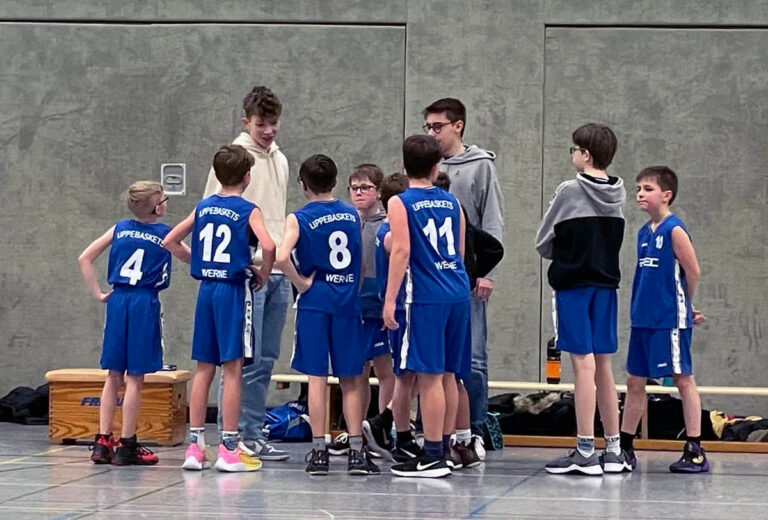 Die U12-Jungen der LippeBaskets feierten einen klaren Auswärtserfolg in Salzkotten. Foto: Markewitz