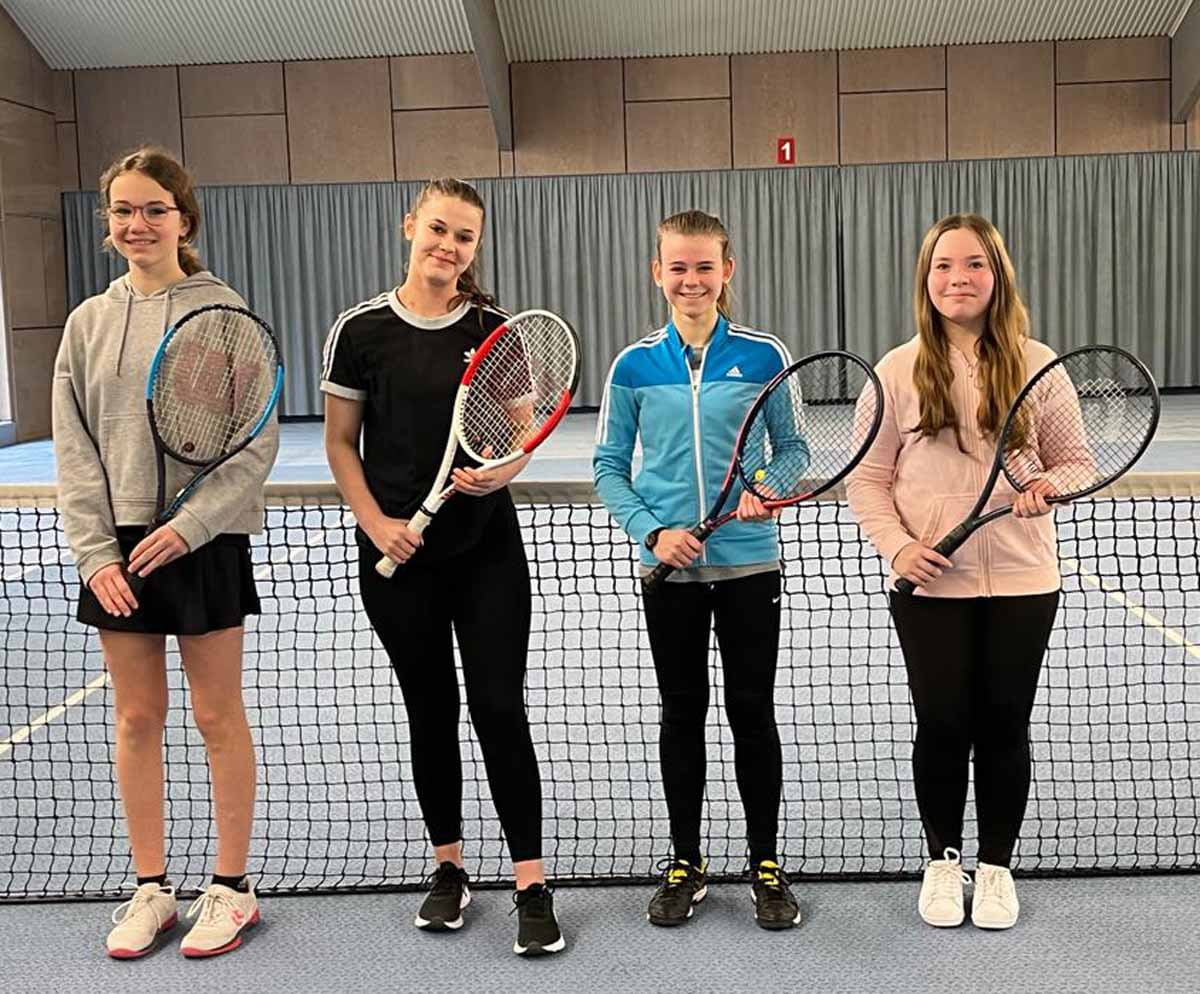 Die U15-Juniorinnen des Werner TC gaben zuletzt kein einziges Spiel ab und siegten souverän. Foto: WTC