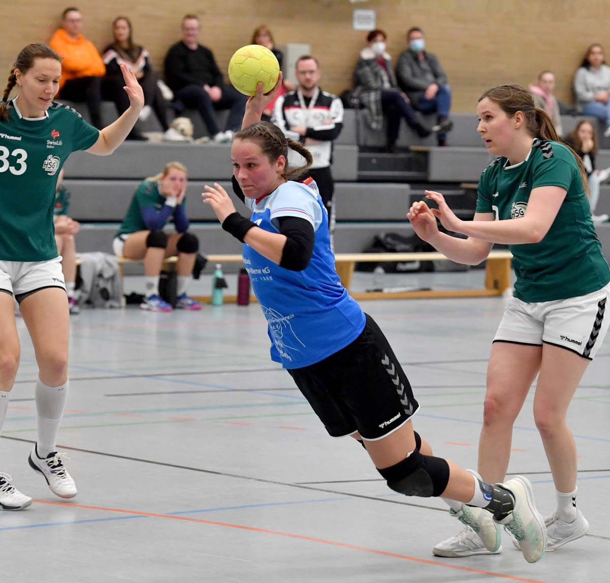 Zwei Treffer steuerte Sarah Stengl zum 20:14-Sieg über Paderborn-Elsen bei. Foto: MSW