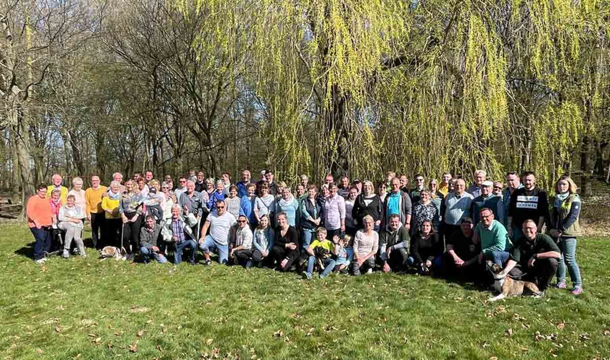Eine große Resonanz erlebte die Winterwanderung der Bürger-Schützen. Foto: BSV Werne