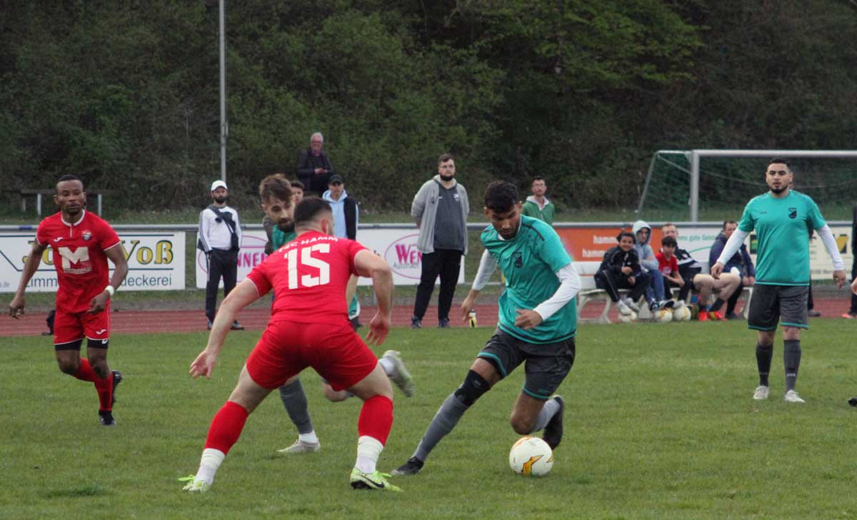 Samet Sahin war vor allem in der ersten Halbzeit ein Aktivposten und vergab die große Chance zur Führung. Foto: Wagner